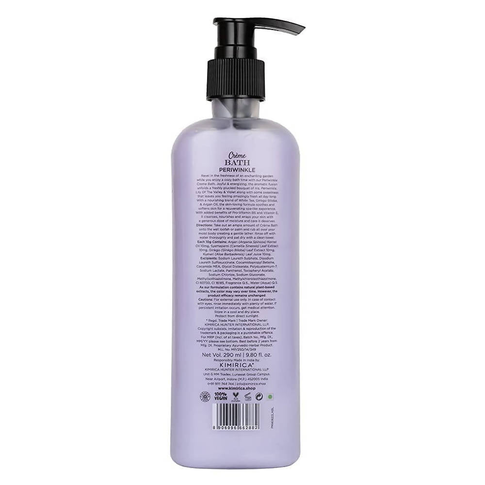 Kimirica Creme Bath Periwinkle Body Wash