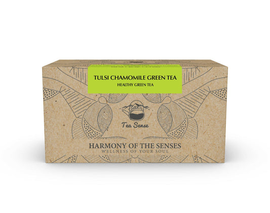 Tea Sense Tulsi Chamomile Green Tea Bags Box - buy in USA, Australia, Canada