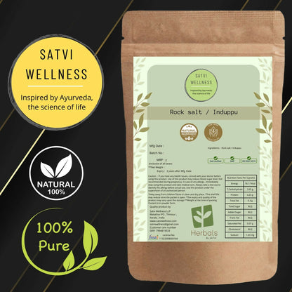 Satvi Wellness Induppu | Rock Salt