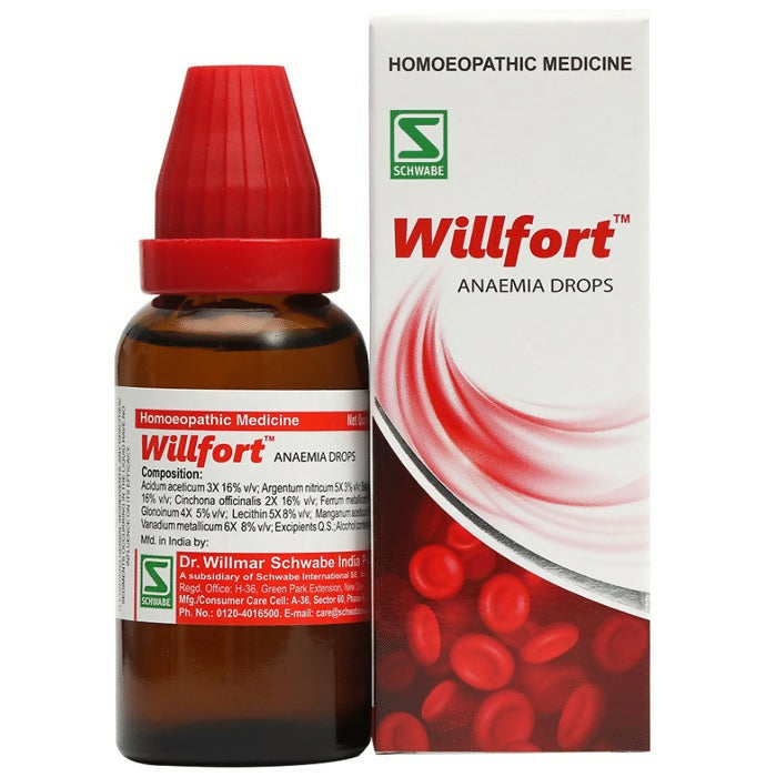 Dr. Willmar Schwabe India Willfort Anemia Drops