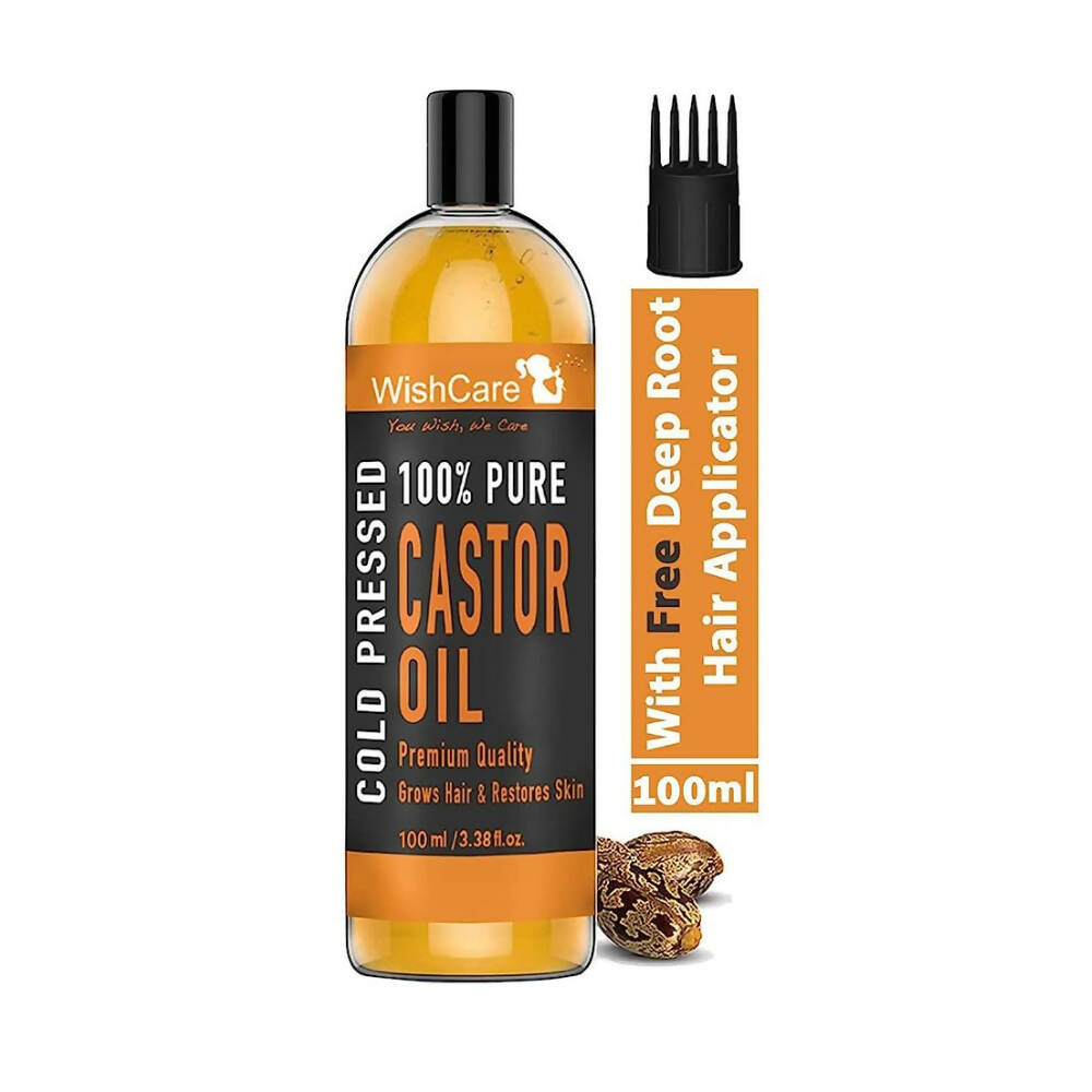 WishCare Premium Cold Pressed Castor Oil