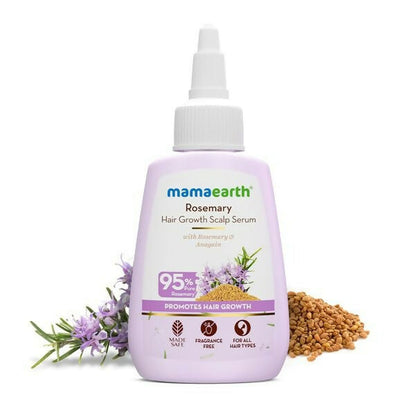 Mamaearth Rosemary Hair Growth Scalp Serum with 95% Pure Rosemary Oil