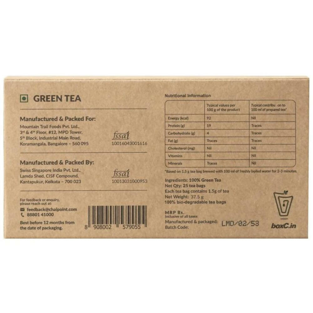 Chai Point Classic Green Tea Bags