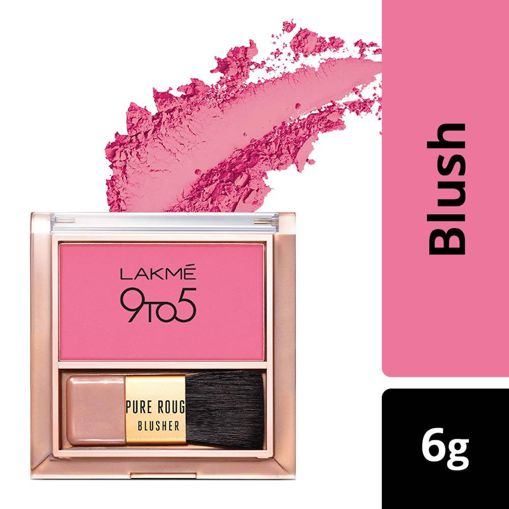 Lakme 9To5 Pure Rouge Blusher - Pretty Pink