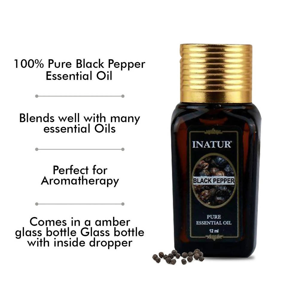 Inatur Black Pepper Pure Essential Oil