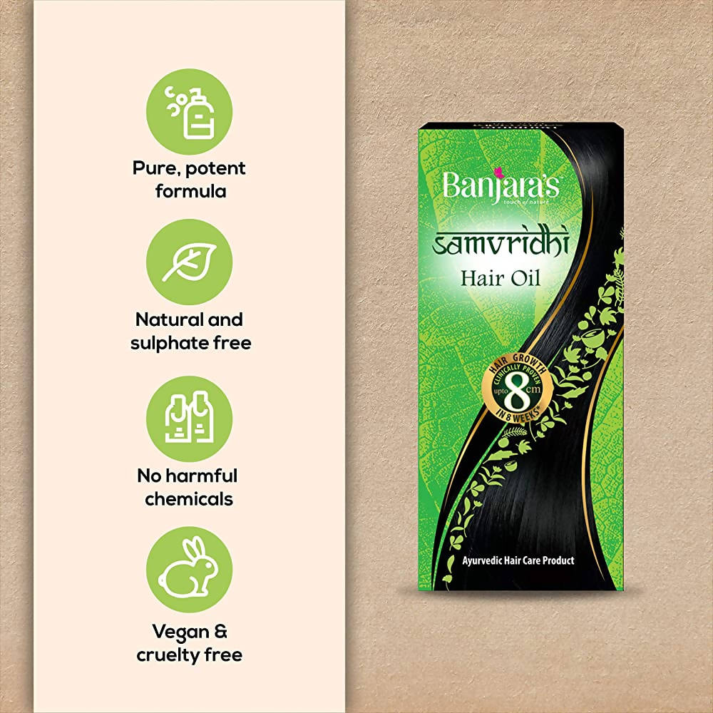 Banjara's Samvridhi Hair Oil