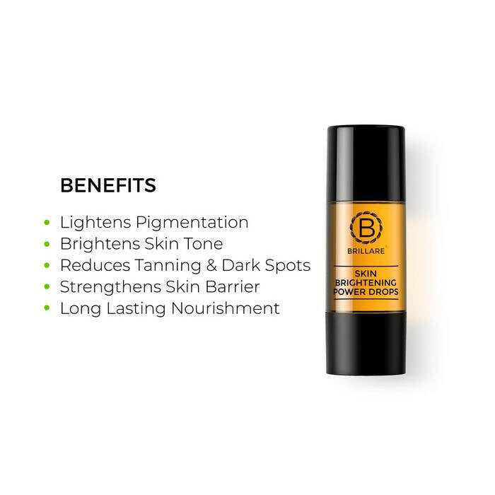 Brillare Skin Brightening Power Drops Natural Face Serum