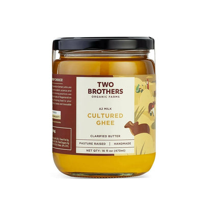 Two Brothers Organic Farms - A2 Ghee Cultured Cow Desi Ghee