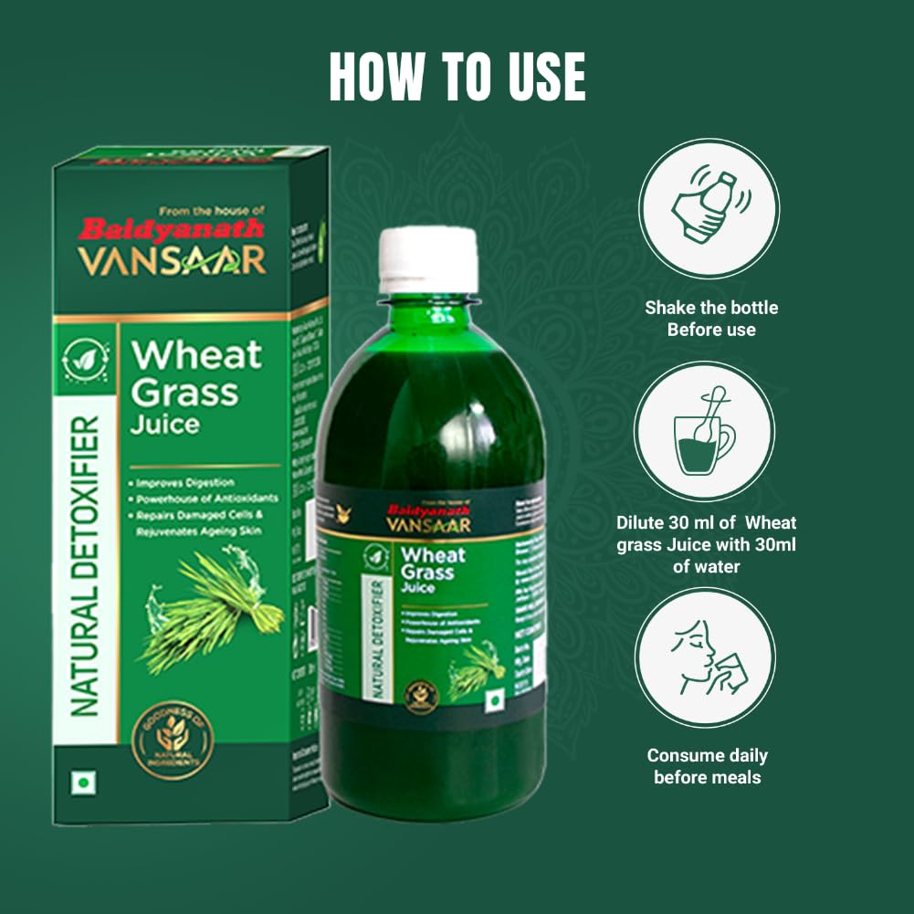 Baidyanath Vansaar Wheat Grass Juice