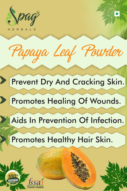 Spag Herbals Premium Papaya Powder