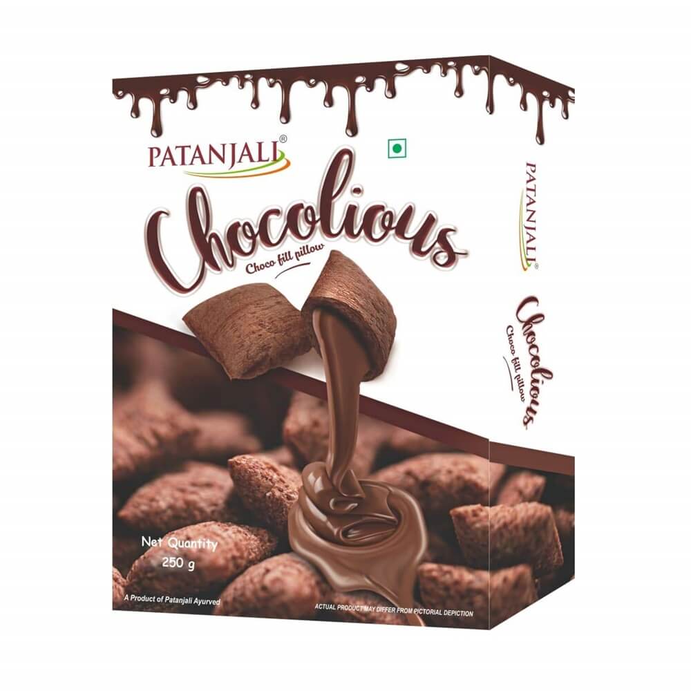 Patanjali Chocolious-Choco Fill Pillow (Pack Of 2)