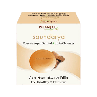 Patanjali Saundarya Mysore Super Sandal Body Cleanser (75 GM)