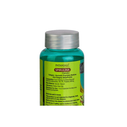 Patanjali Spirulina Capsule With Natural Spirulina