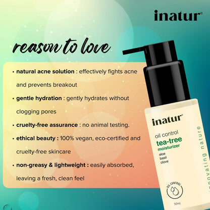 Inatur Tea Tree Facial Gel