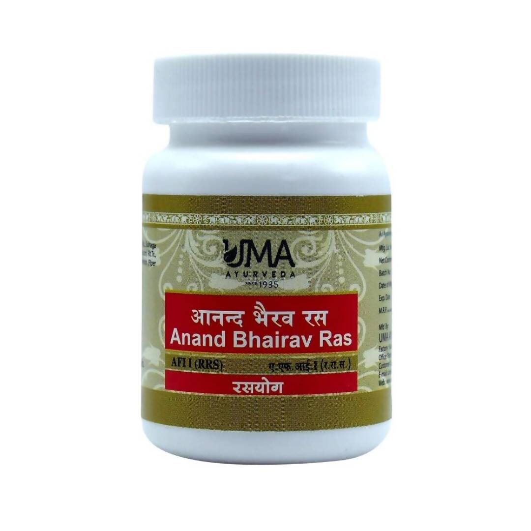 Uma Ayurveda Anand Bhairav Ras Tablets