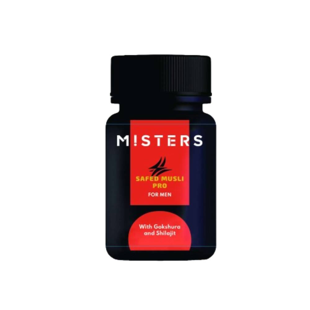 Misters Safed Musli Pro Capsules for Men - BUDEN