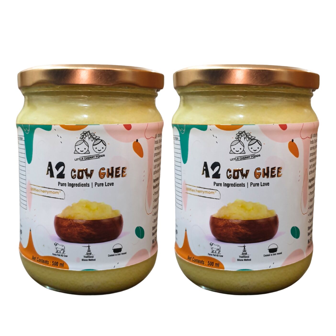 Littlecherrymom A2 Bilona Cow Ghee -  buy in usa 