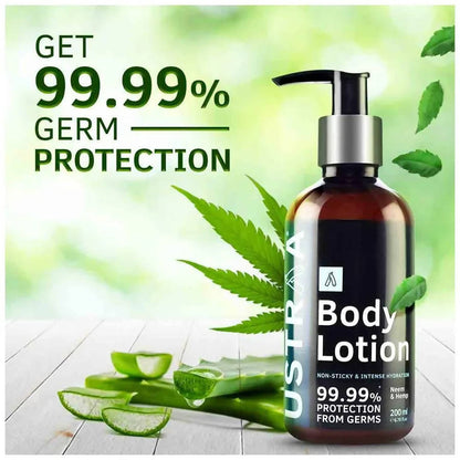 Ustraa Body Lotion - Neem & Hemp