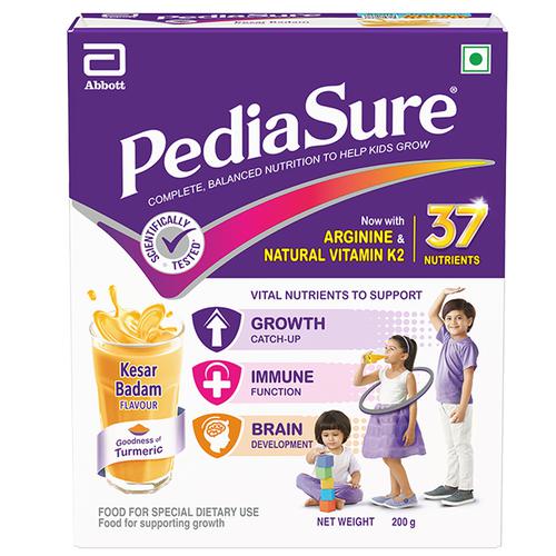 PediaSure Health and Nutrition Drink Powder (Kesar Badam) -  USA, Australia, Canada 