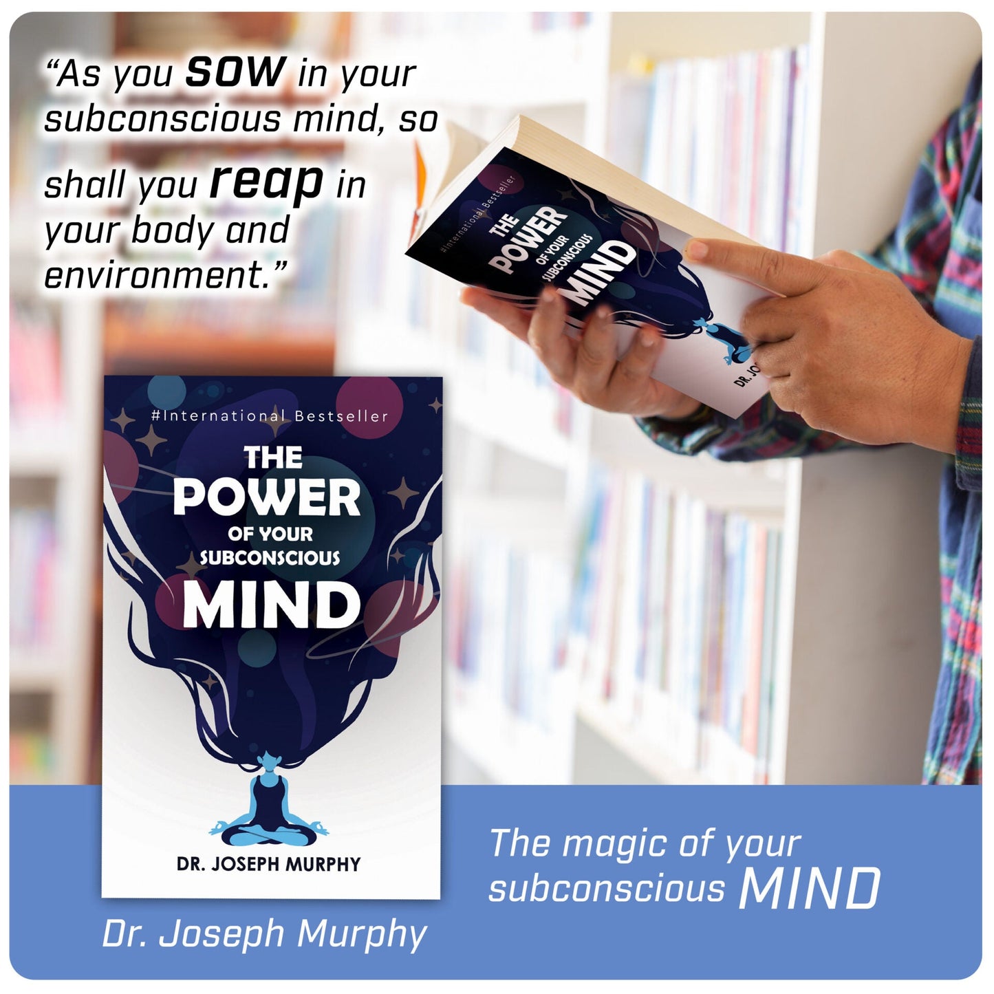 Personality Development Books Set of 2| The Power of your Subconscious Mind, The Power of Positive Thinking