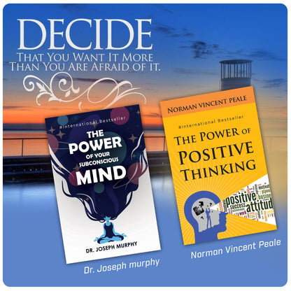 Personality Development Books Set of 2| The Power of your Subconscious Mind, The Power of Positive Thinking