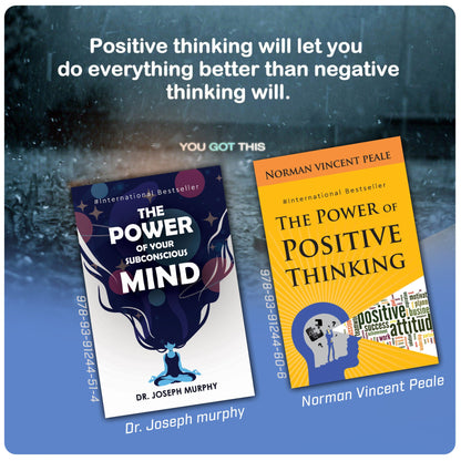 Personality Development Books Set of 2| The Power of your Subconscious Mind, The Power of Positive Thinking