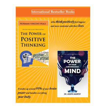 Personality Development Books Set of 2| The Power of your Subconscious Mind, The Power of Positive Thinking