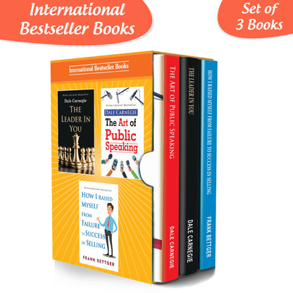 Personality Development for Business Management Books Set of 3| Success In Selling, Leaders, The Art of Public Speaking