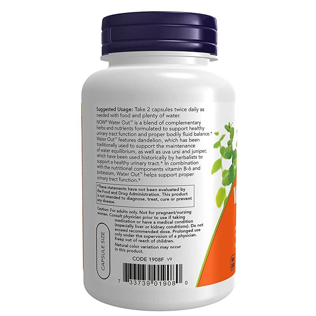 Now Foods Water Out Veg Capsule