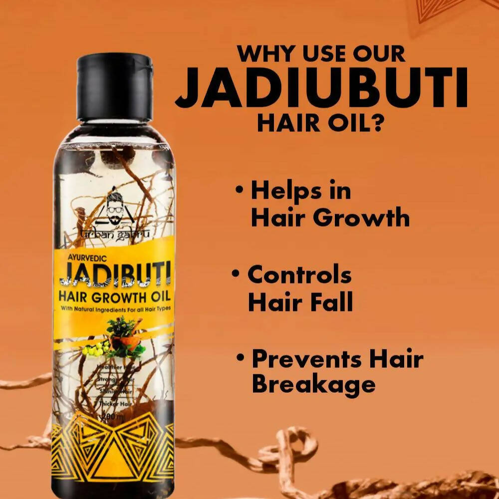 Urbangabru Ayurvedic Jadibuti Hair Growth Oil
