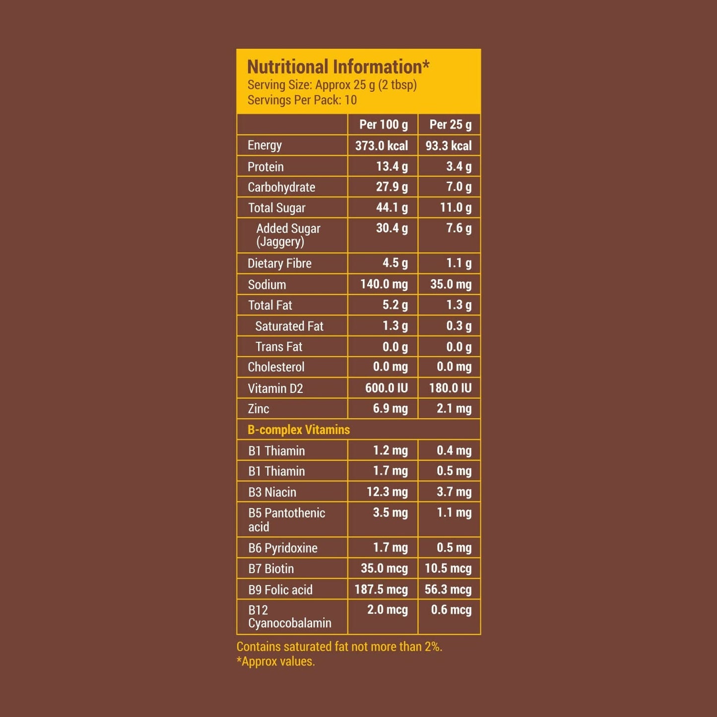 Slurrp Farm Chocolate Milk Mix Sweetened with Jaggery Powder