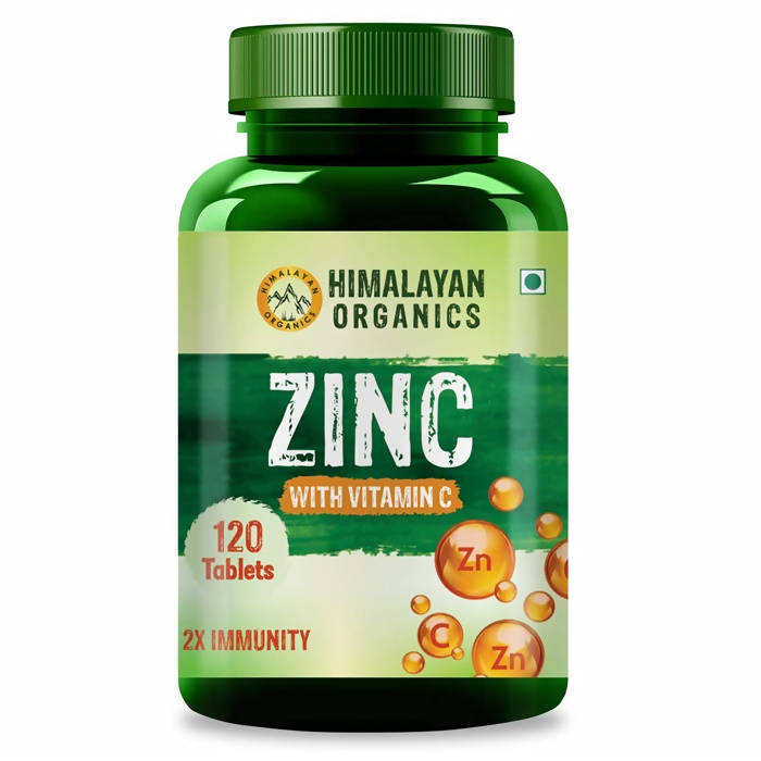 Himalayan Organics Zinc With Vitamin C Tablets