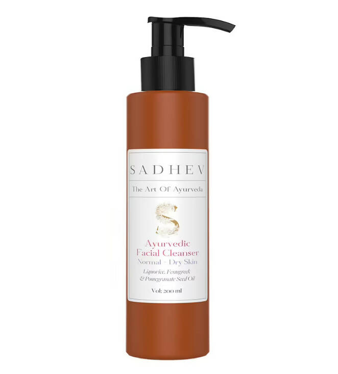 Sadhev Ayurvedic Facial Cleanser for Normal-Dry Skin - BUDNE