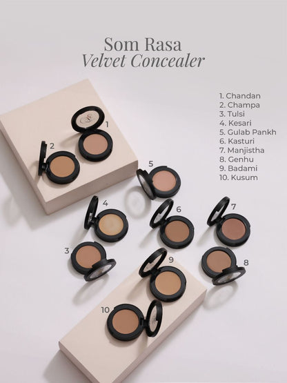 Forest Essentials Som Rasa Velvet Concealer Genhu