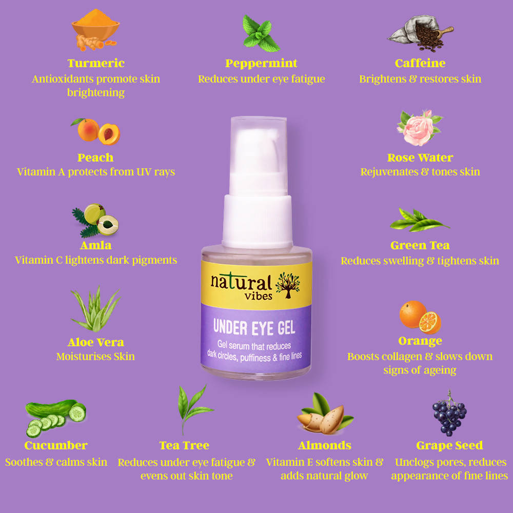 Natural Vibes Under Eye Gel Serum