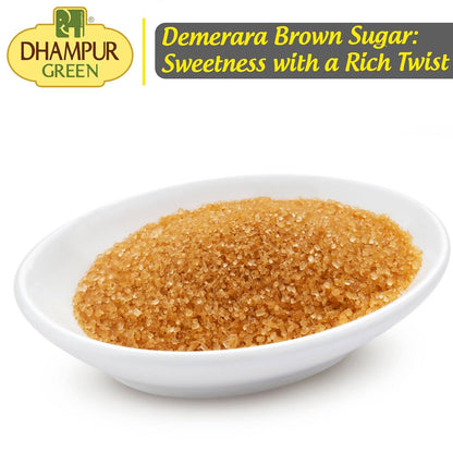 Dhampur Green Demerara Brown Sugar