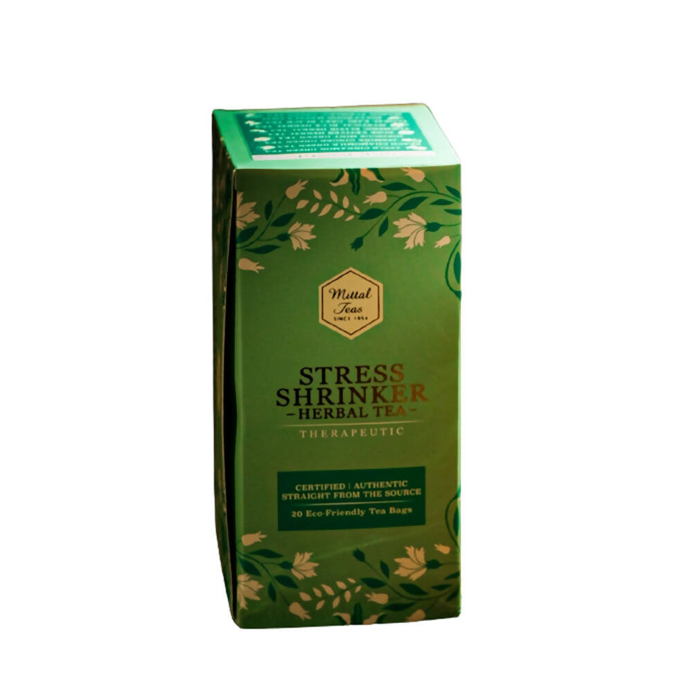 Mittal Teas Stress Shrinker Herbal Tea - Eco-Friendly Bags - BUDNE