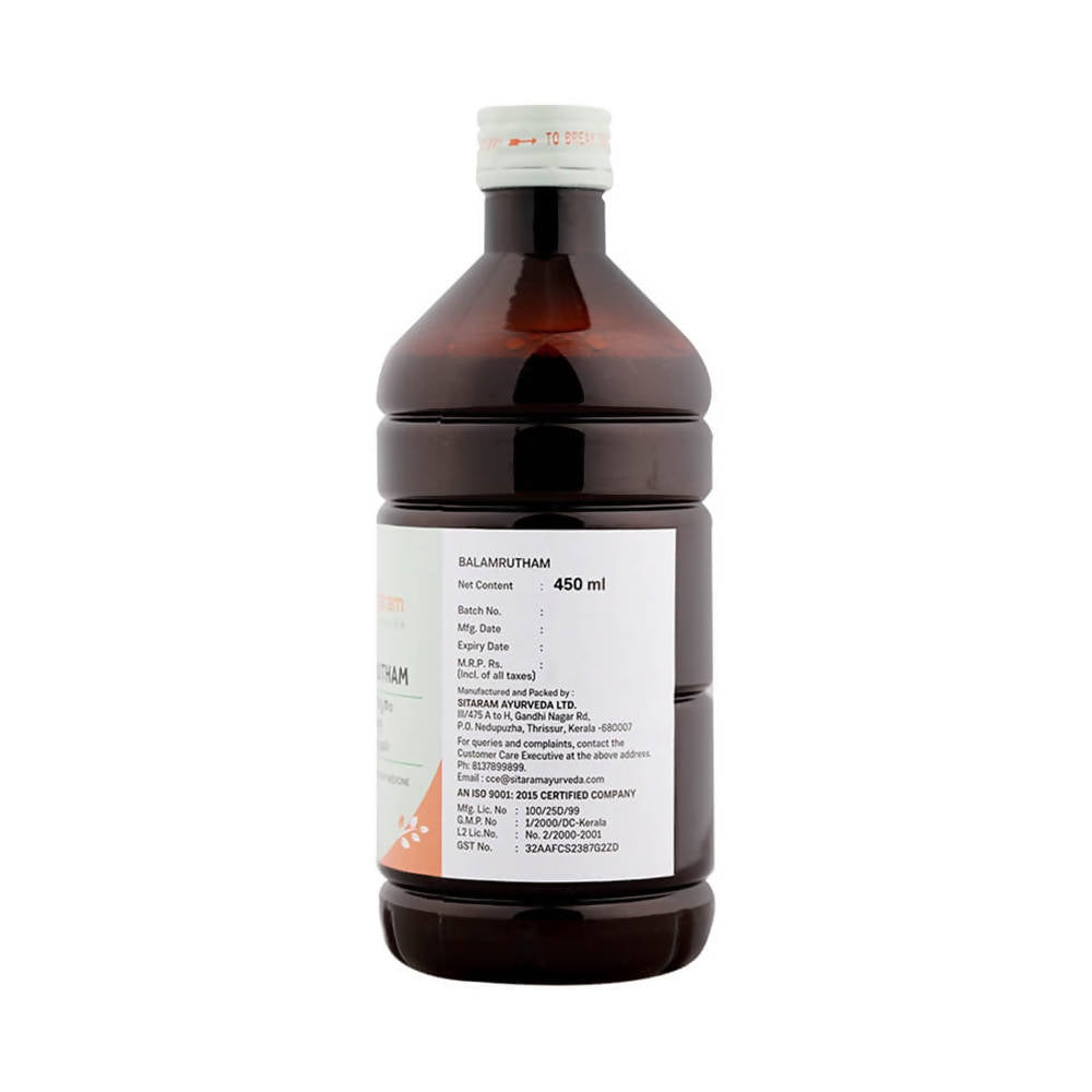 Sitaram Ayurveda Balamrutham Syrup