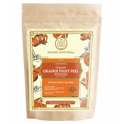 Khadi Natural Organic Orange Fruit Peel Powder