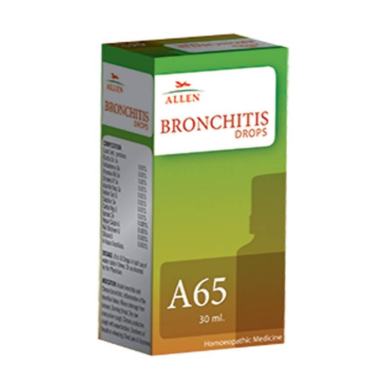 Allen Homeopathy A65 Bronchitis Drops