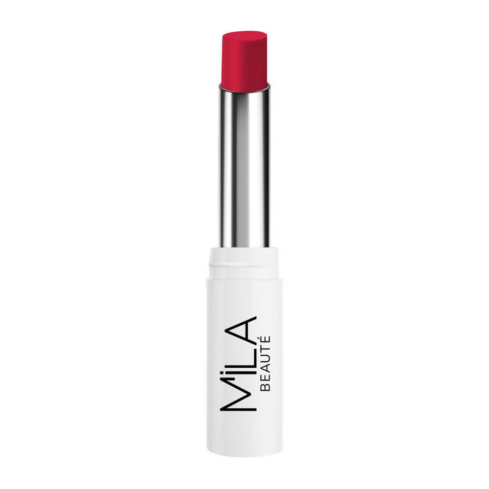 Mila Beaute 24 Hr Non-Transfer Matte Locked-In Lipstick - Fresh Rose