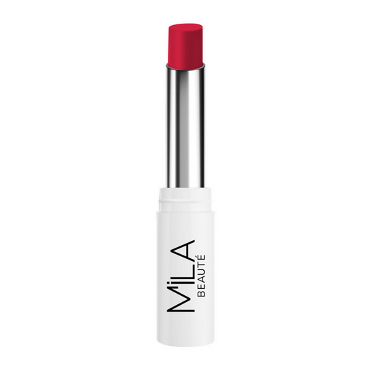Mila Beaute 24 Hr Non-Transfer Matte Locked-In Lipstick - Fresh Rose