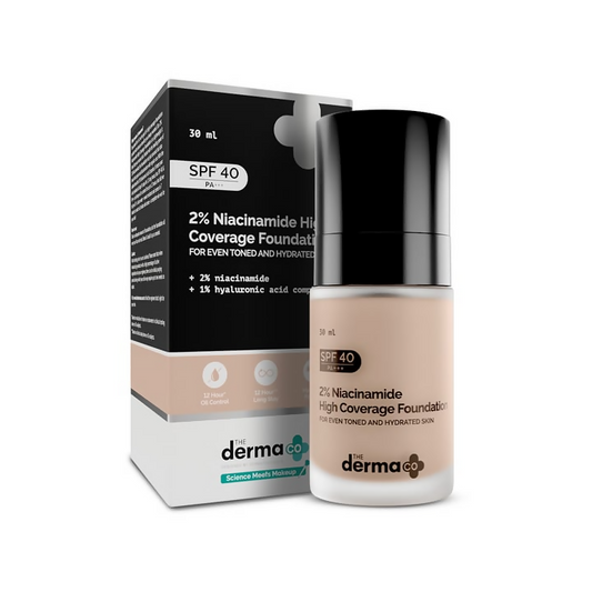 The Derma Co 2% Niacinamide High Coverage Foundation-03 Natural - buy in USA, Australia, Canada