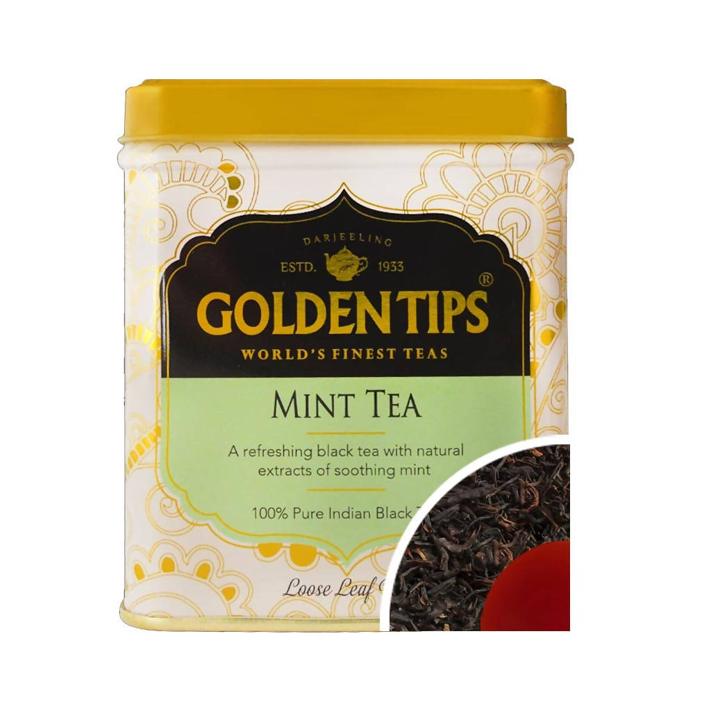 Golden Tips Loose Leaf Black Tea - Tin Can - BUDNE