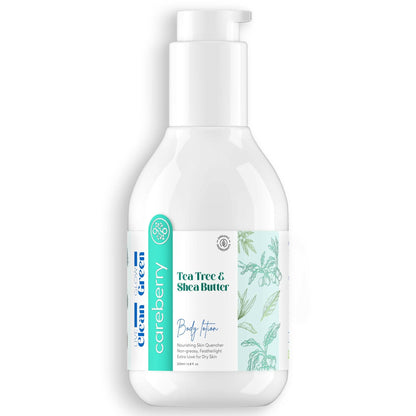 Careberry Tea Tree Oil & Shea Butter Nourishing Body Lotion