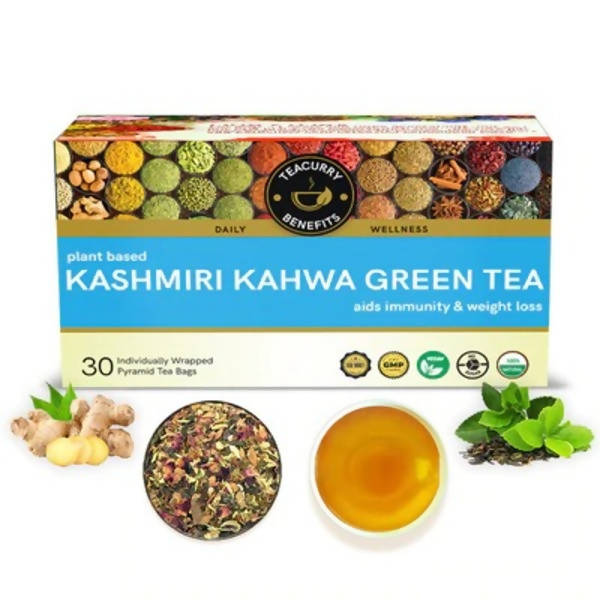 Teacurry Kashmiri Kahwa Green Tea - buy in USA, Australia, Canada