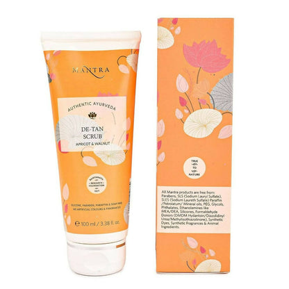 Mantra Herbal De-Tan Scrub Apricot & Walnut