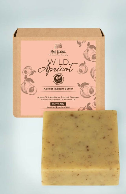 Nat Habit Cold Processed Wild Apricot Soap