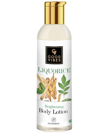 Good Vibes Liquorice Brightening Body Lotion