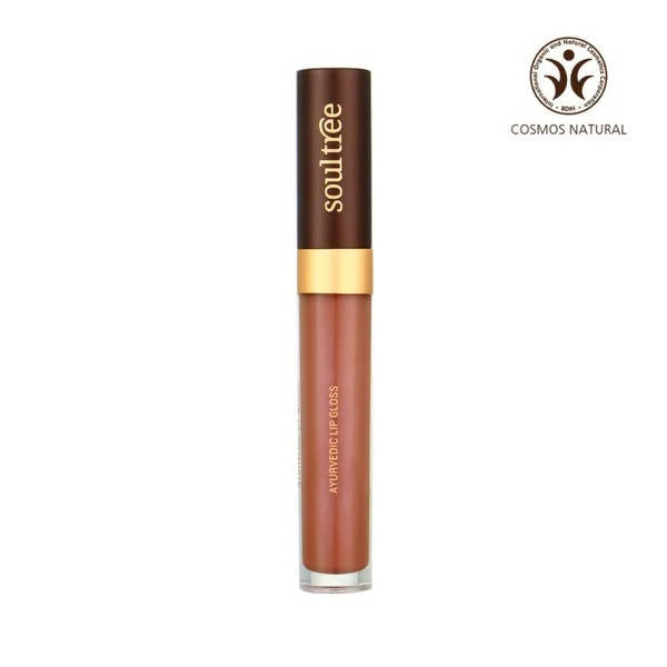 Soultree Ayurvedic Lip Gloss - Coral Pink